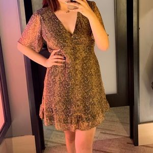 Abcercrombie Printed Dress